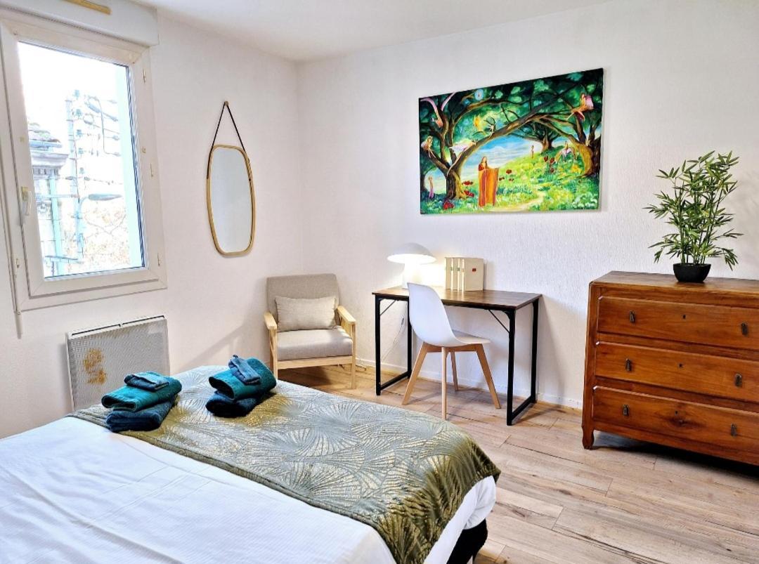 Appartement Cosy Proche Gare - Fibre Optique Et Parking Angoulême Kültér fotó